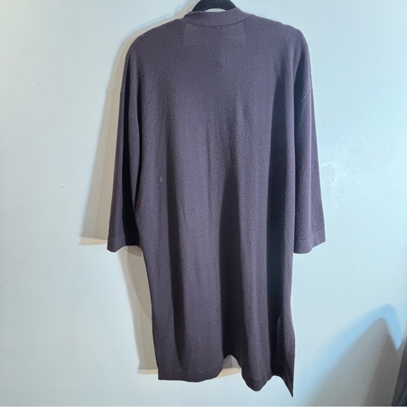 KIT And ACE Sz M/L 100% Merino Wool Open Front Cardigan Kimono Style - Picture 9 of 10